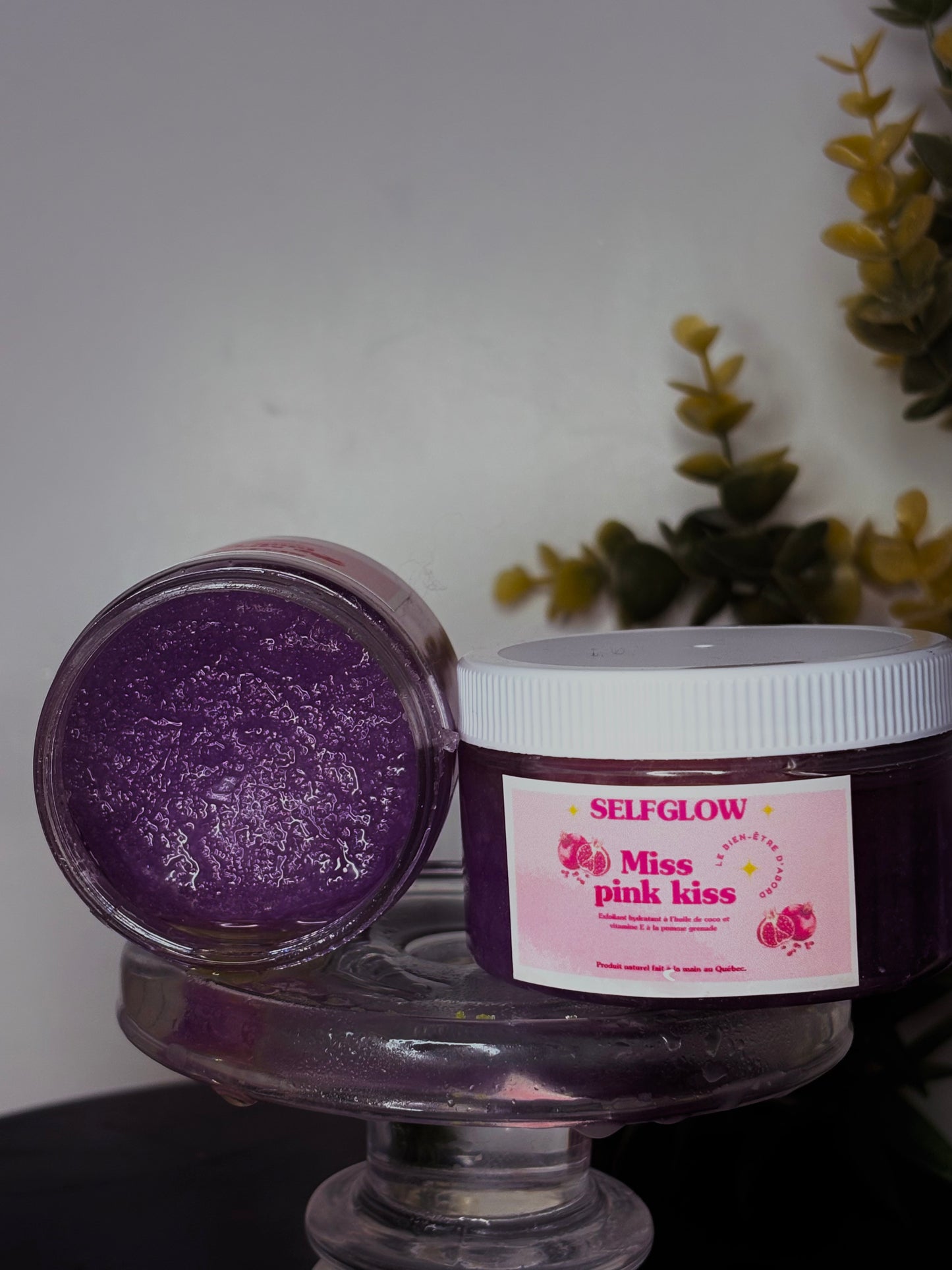 Exfoliant hydratant - PINK KISS - pomme grenade