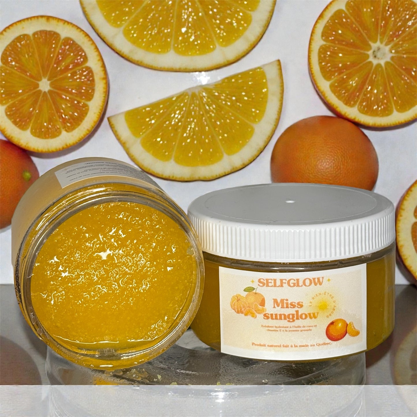 Exfoliant hydratant - SUNGLOW - mandarine