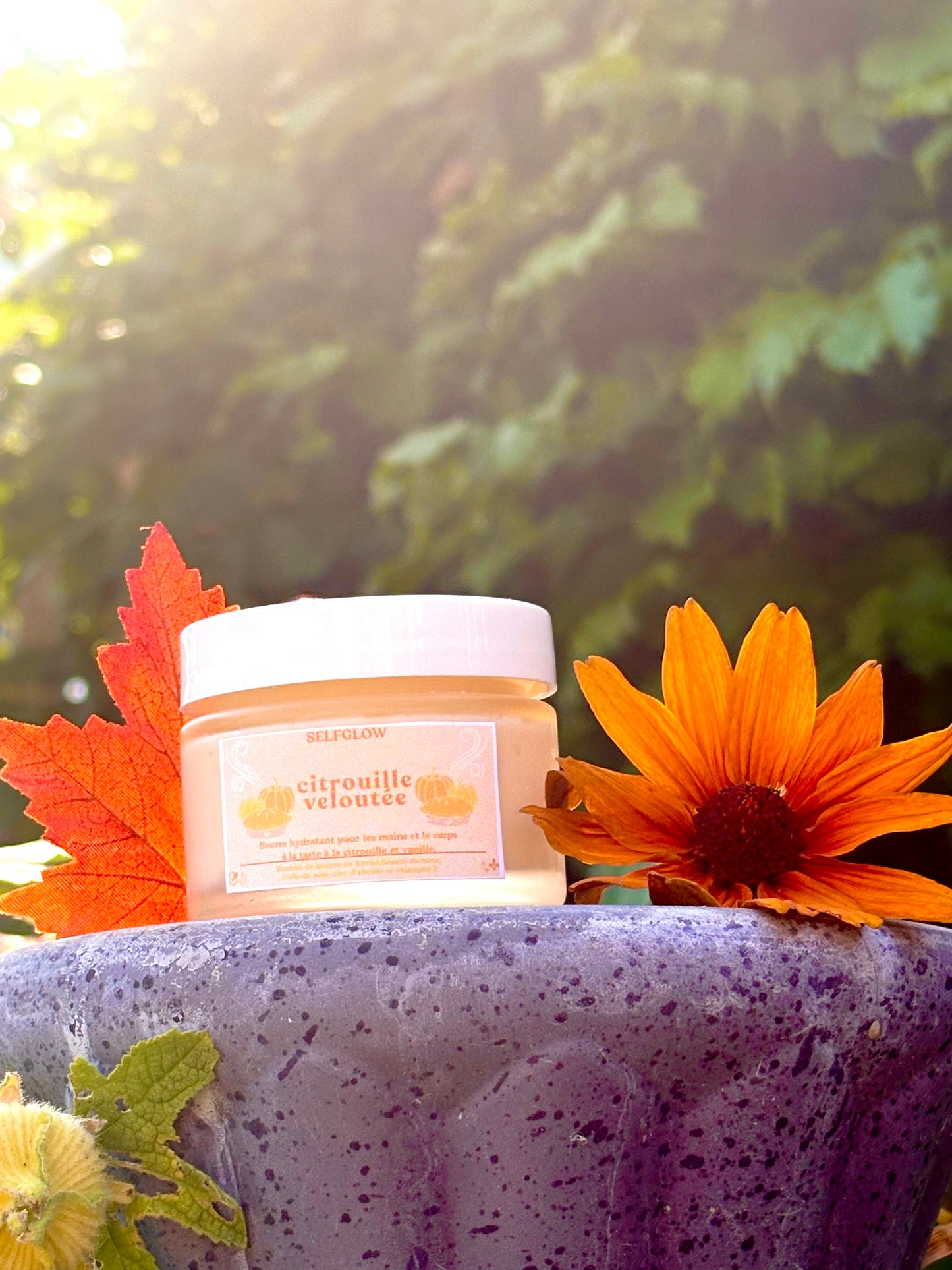 Beurre hydratant mains/corps riche - Citrouille veloutée
