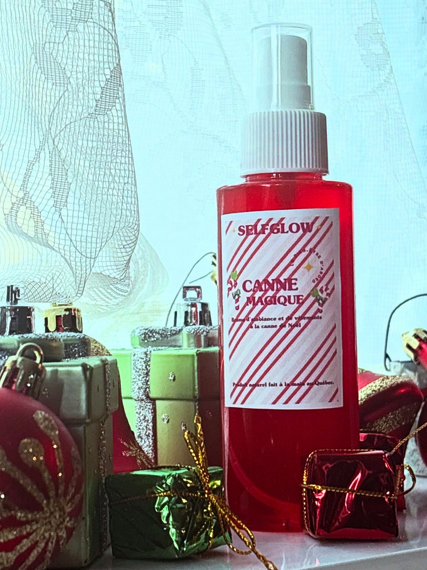 Brume - canne magique - frais,festif - hiver