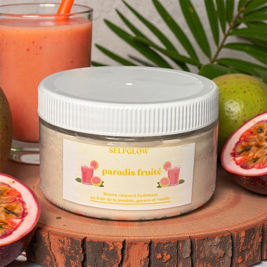 Beurre de karité hydratant - paradis fruité